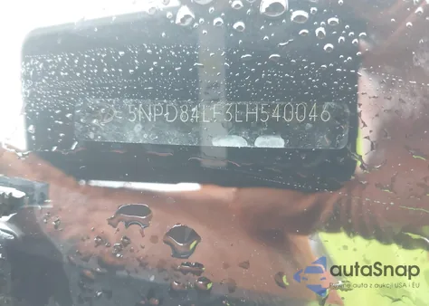 2020 Hyundai Elantra Sel z USA, uszkodzony, nr VIN 5NPD84LF3LH540046